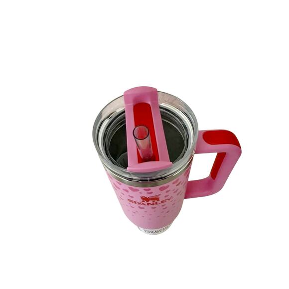 STANLEY TUMBLER 30 OZ. VALENTINE SWEET HEARTS ST. STEEL H2.0 FLOWSTATE QUENCHER - Picture 8 of 8